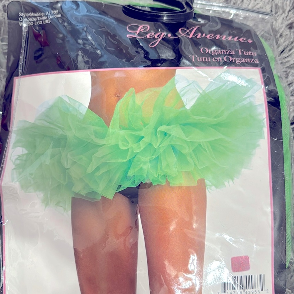 Lime green Tutu - Leg avenue